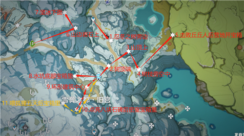 2022原神绯红玉髓位置分布图 80个绯红玉髓收集路线