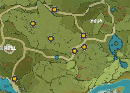 原神树莓分布图一览 哪个地方最多