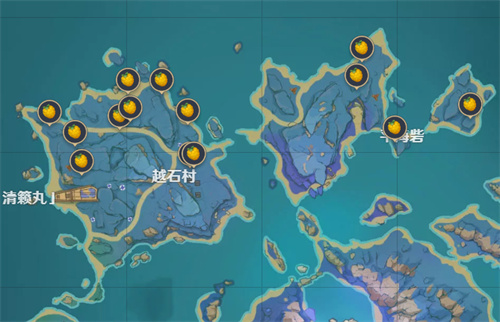 原神树莓分布图一览 哪个地方最多
