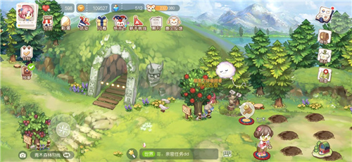 奥比岛手游七色花在哪 七色花位置图解