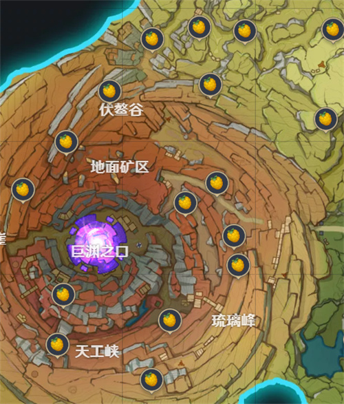 原神树莓分布图一览 哪个地方最多