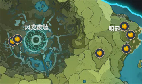 原神树莓分布图一览 哪个地方最多