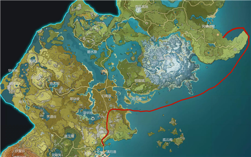 原神怎么去璃月港找凯瑟琳 地图都是黑的过去路线