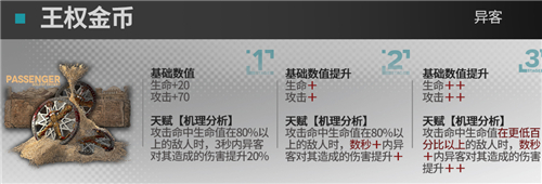 明日方舟3级模组图鉴 全干员满级模组效果一览图