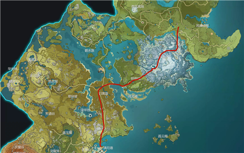 原神怎么去璃月港找凯瑟琳 地图都是黑的过去路线