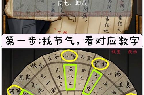 怨憎会八卦阵怎么解密