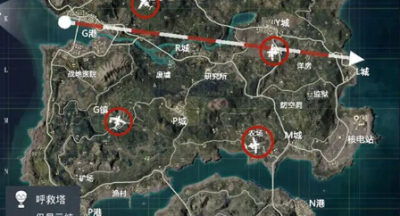 和平精英3周年空投基地位置