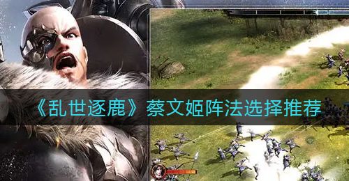 《乱世逐鹿》蔡文姬阵法选择推荐