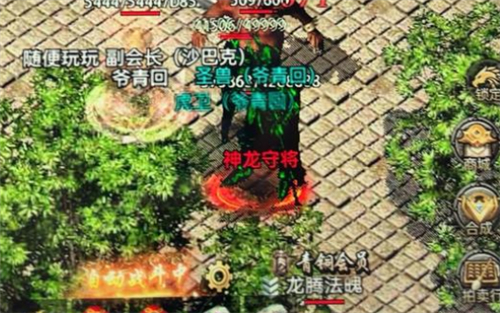 原始传奇神龙守将爆什么