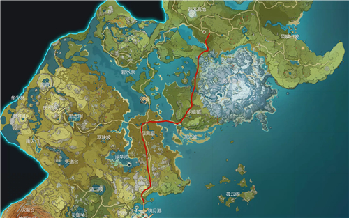 原神怎么去璃月港找凯瑟琳 地图都是黑的过去路线