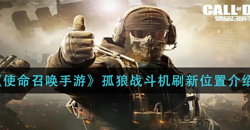 《使命召唤手游》孤狼战斗机刷新位置介绍