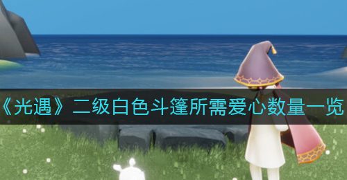 《光遇》二级白色斗篷所需爱心数量一览