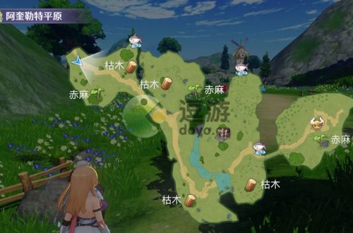 玛娜希斯回响全地图采集点位一览