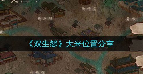 《双生怨》大米位置分享