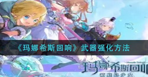 《玛娜希斯回响》武器强化方法