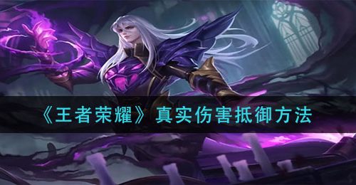 《王者荣耀》真实伤害抵御方法