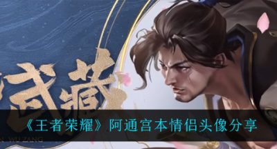 《王者荣耀》阿通宫本情侣头像分享