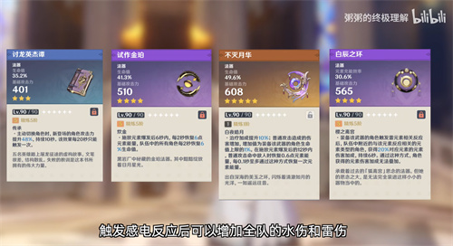 原神芭芭拉武器推荐 三四五星用什么武器好
