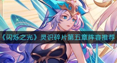 《闪烁之光》灵识碎片第五章阵容推荐