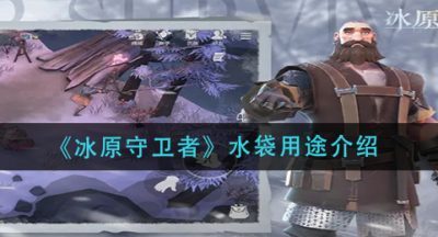《冰原守卫者》水袋用途介绍